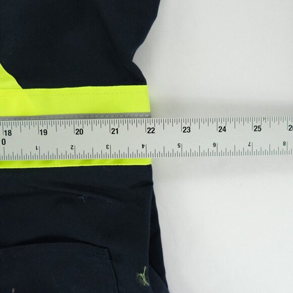 NWT Big Al Hiviz 2" Reflective Grosgrain Coverall - 1655 Sz. 44 Navy Canada $145 - Picture 9 of 12
